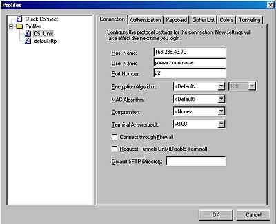 SSH Settings